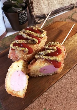 HM&豆腐でアメリカンドック☆-レシピのメイン写真