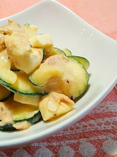 ズッキーニとツナのサラダ-レシピのメイン写真