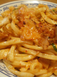 ピリうま☆とろ~り✿キムチーズ焼きうどん-レシピのメイン写真