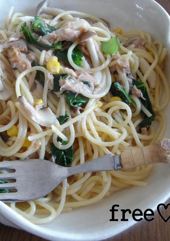簡単！めんつゆで和風パスタ-レシピのメイン写真