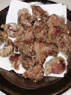 砂肝揚げ&銀皮佃煮風-レシピのメイン写真