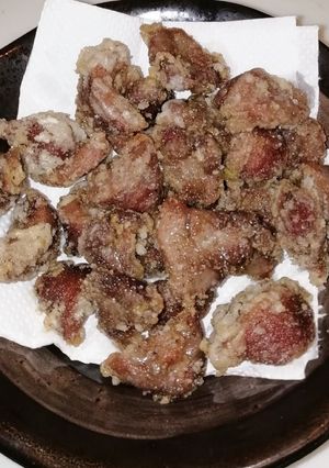 砂肝揚げ&銀皮佃煮風-レシピのメイン写真