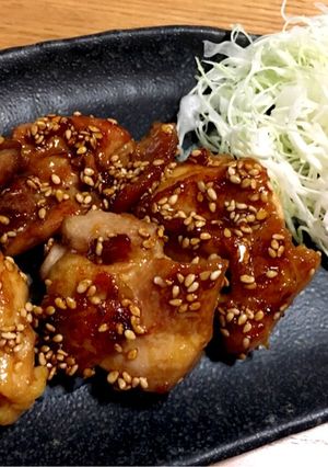 鶏肉のごま照り焼き-レシピのメイン写真