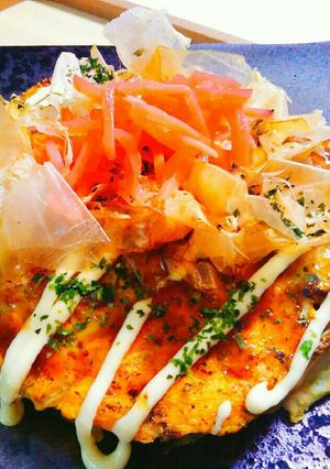 低糖質！糖質0g麺で広島風お好み焼き-レシピのメイン写真