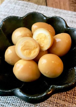 うずらの卵 醤油こうじ漬け-レシピのメイン写真