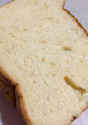 HBでカスタードパウダー入り食パン♬*゜-レシピのメイン写真