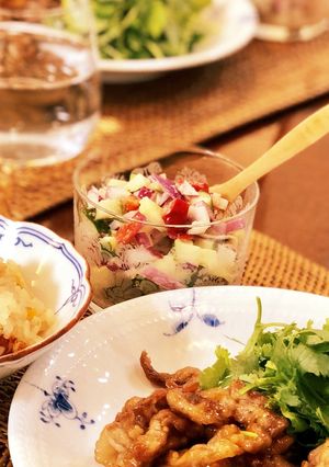 ごまマヨポンサラダ-レシピのメイン写真