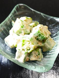 夏☆オクラの胡麻マヨサラダ-レシピのメイン写真