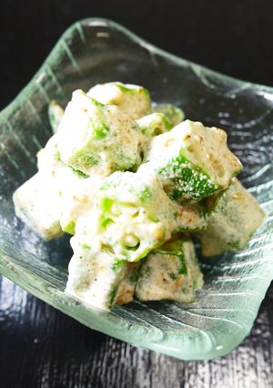 夏☆オクラの胡麻マヨサラダ-レシピのメイン写真