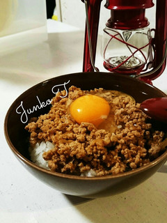 元気がでる★簡単豚ひきスタミナそぼろご飯-レシピのメイン写真