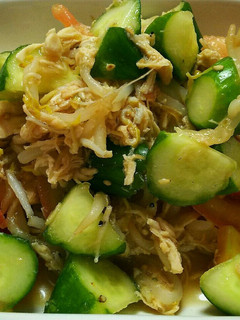 ひと品で満腹!ささみの野菜和え♪♪-レシピのメイン写真