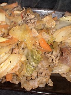 白菜の漬物で豚キムチ風炒め☆-レシピのメイン写真
