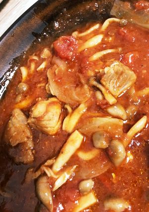 鶏肉 トマト缶 煮込み-レシピのメイン写真