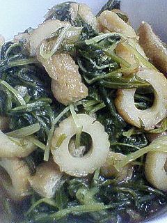 水菜の煮びたし-レシピのメイン写真