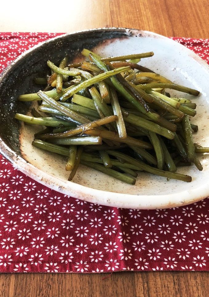 芋の茎の炒め煮-レシピのメイン写真