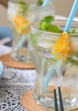 ガムシロなくても気軽にモヒート-レシピのメイン写真