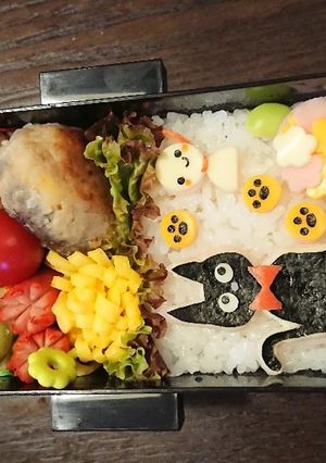 梅雨キャラ弁-レシピのメイン写真