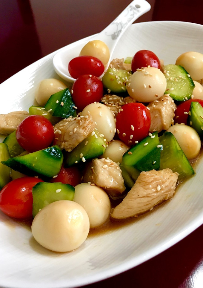 鶏と夏の野菜の中華風-レシピのメイン写真