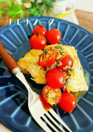 簡単！タラの夏野菜サルサソース-レシピのメイン写真