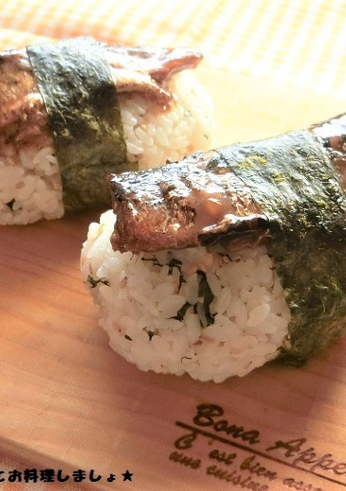 簡単★イワシの蒲焼きおにぎり-レシピのメイン写真