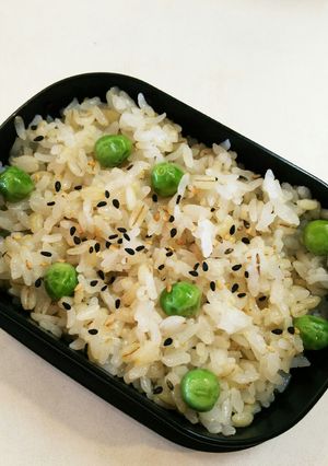 お弁当 豆ごはん-レシピのメイン写真