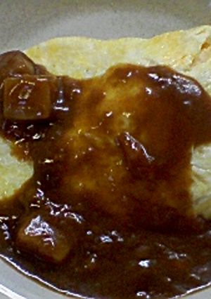 カレーオムライス-レシピのメイン写真