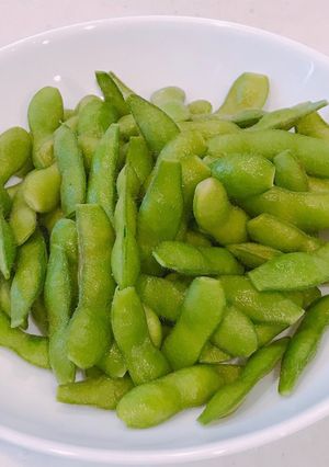 レンジで簡単！激うま、茹でない枝豆！-レシピのメイン写真
