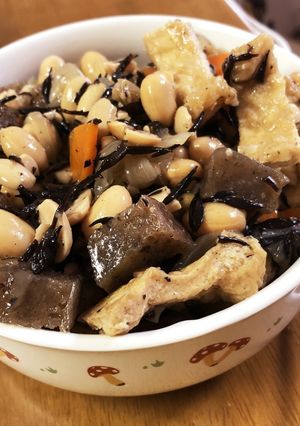 大豆とひじきのオイスター煮-レシピのメイン写真