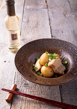 豚バラ肉とじゃが芋白ワインビネガー煮込み-レシピのメイン写真
