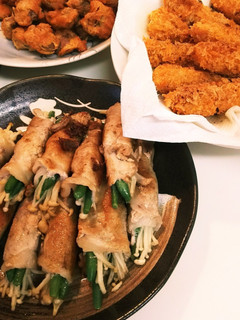 いんげんとえのきの肉巻き。-レシピのメイン写真