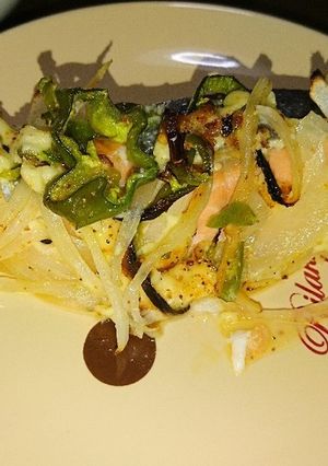 甘塩鮭七味マヨネーズ焼き-レシピのメイン写真