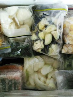 野菜の冷凍-レシピのメイン写真