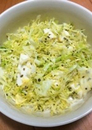 さっぱり☆キャベツと豆腐の洋風サラダ-レシピのメイン写真