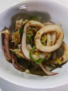 イカと長ネギの味噌和え-レシピのメイン写真