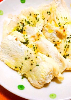 柔らかチキンのジェノベーゼソースがけ-レシピのメイン写真