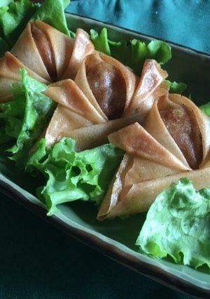 【行事食】5月こどもの日カレーの兜揚げ-レシピのメイン写真