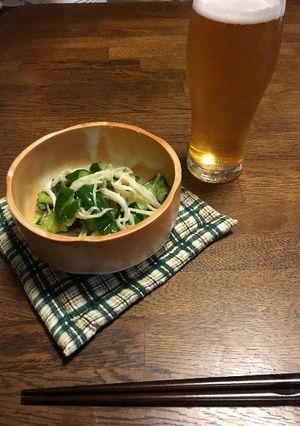 【行事食】6月父の日さきいかきゅうり和え-レシピのメイン写真