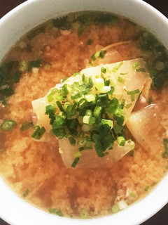 具沢山!生姜と豚肉のお味噌汁-レシピのメイン写真