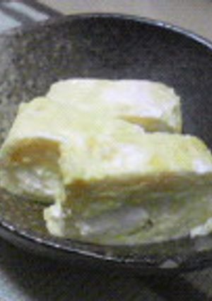 クリームチーズの出し巻き玉子　-レシピのメイン写真