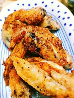 手羽先の塩胡椒焼き♡-レシピのメイン写真
