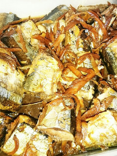 骨まで食べれるサンマの肝醤油煮-レシピのメイン写真