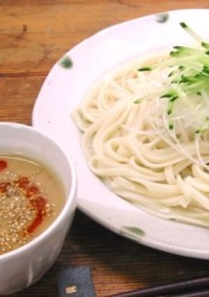 ごまだれ坦々つけうどん-レシピのメイン写真