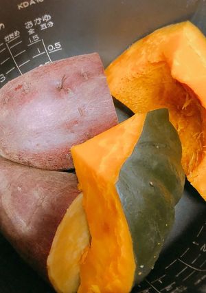 ＊簡単＊絶品＊炊飯器で南瓜とさつま芋＊-レシピのメイン写真
