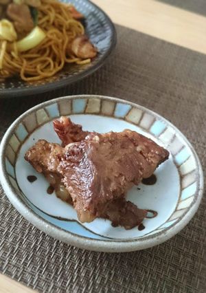 豚バラ軟骨（パイカ）のバルサミコ酢煮-レシピのメイン写真