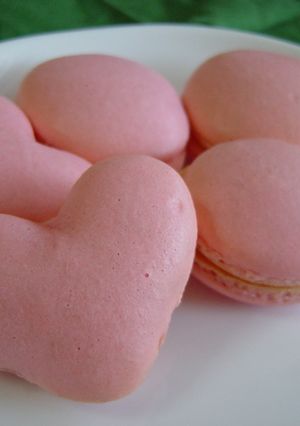 ハートのマカロン-レシピのメイン写真
