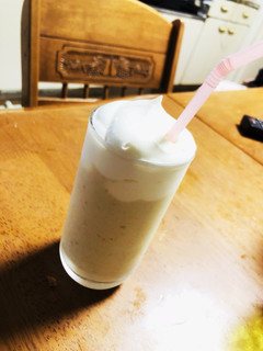 氷不使用!濃厚バナナセーキ-レシピのメイン写真