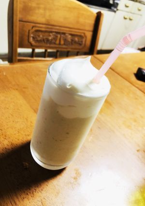 氷不使用!濃厚バナナセーキ-レシピのメイン写真