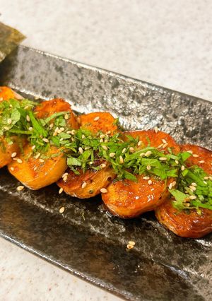 超簡単♪甘辛味付け長芋焼きの海苔巻き-レシピのメイン写真
