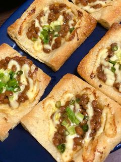 チーズ不要!ゲキうま油揚げ納豆✨-レシピのメイン写真