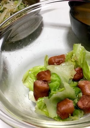キャベツとソーセージのコンソメ チンッ！-レシピのメイン写真